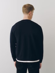 Qara - Knitted V-Neck Cardigan - 8şəkildən 3 şəkil