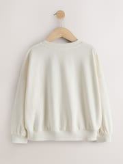 Cream Christmas Kpop Long Sleeve Sweatshirt (6-16yrs) - Image 6 of 8