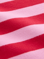 Red Stripe Christmas Cat Sequin Long Sleeve Top (3-16yrs) - Image 9 of 9