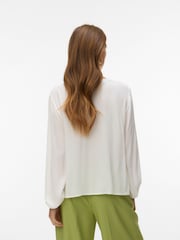 VERO MODA White Embroidered Long Sleeve Top - Image 4 of 5