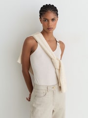 Reiss Febe Wide-Leg Jeans with Hemp - 圖片 5/9