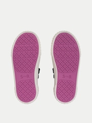 Start-Rite Navy unicorn Mary Jane Rip Tape Washable Kids Canvas Shoes - Image 6 of 6