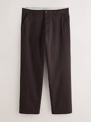 Brown Relaxed Fit Cotton Rich Stretch Chinos - Image 5 of 8