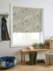 Laura Ashley Pistachio Otterham Gardens Made to Measure Roman Blind - Image 4 of 6