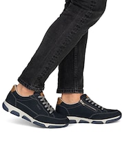 Rieker Shoes Blue Zipper - 7şəkildən 1 şəkil