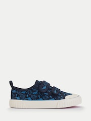 Start-Rite Blue Tide Double Bar Kids Washable Canvas Shoes - Image 1 of 6