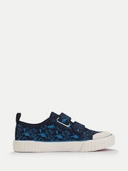 Start-Rite Blue Tide Double Bar Kids Washable Canvas Shoes - Image 3 of 6