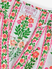 Pink City Prints Blue Sofia Dress - Image 10 of 11