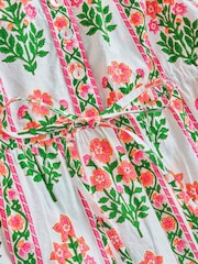 Pink City Prints Blue Sofia Dress - Image 11 of 11