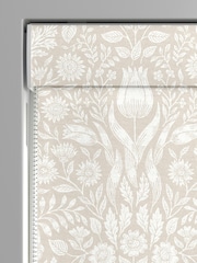 Laura Ashley Natural Ashstead Damask Made to Measure Roman Blind - Image 3 of 6