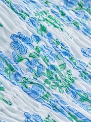 Pink City Prints Blue Jodhpur Mini Dress - Image 9 of 9