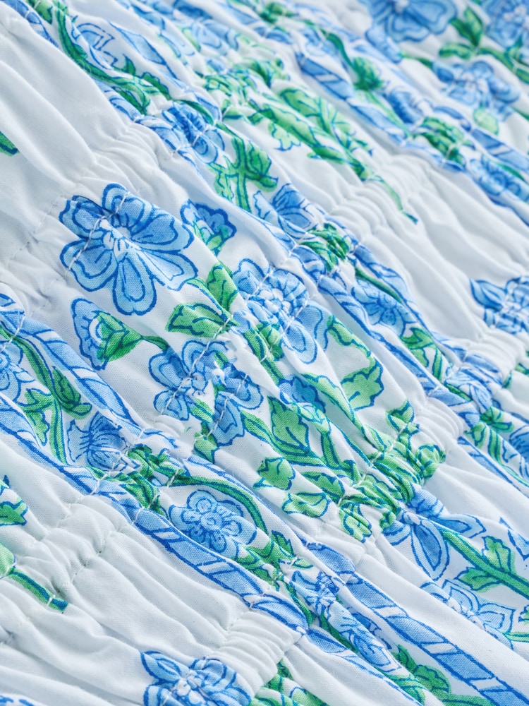 Pink City Prints Blue Jodhpur Mini Dress - Image 9 of 9 Pink City Prints Blue Jodhpur Mini Dress - Image 9 of 9