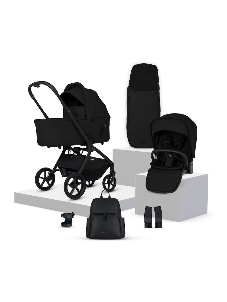 Silver Cross Onyx Breez Stroller Accessory Bundle - Image 1 of 6 Silver Cross Onyx Breez Stroller Accessory Bundle - Image 1 of 6