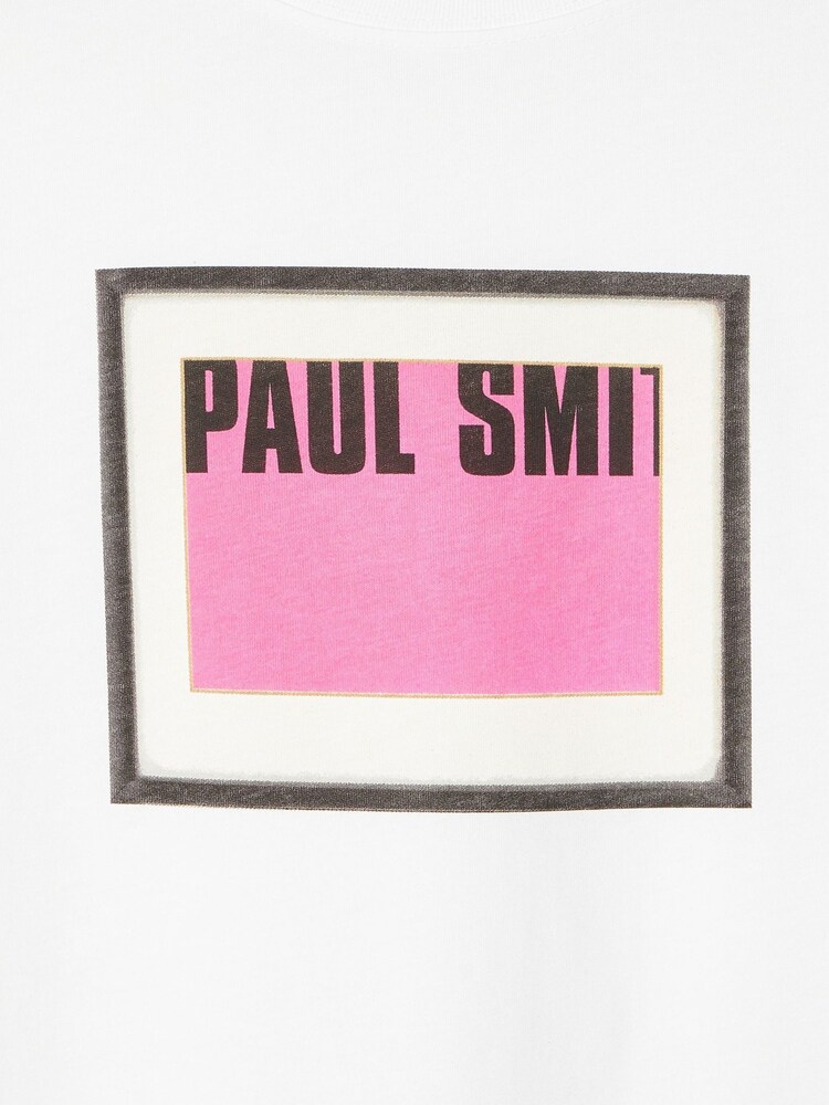 PS Paul Smith White Box Graphic T-Shirt - Image 7 of 7