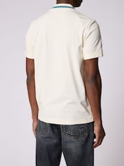 PS Paul Smith Cream Tipped Collar Polo Shirt - Image 3 of 3