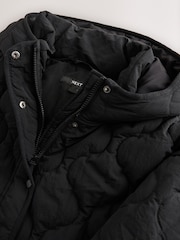 Black Lightweight Quilted Jacket - Image 7 of 8