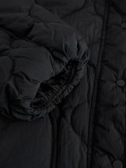Black Lightweight Quilted Jacket - Image 8 of 8