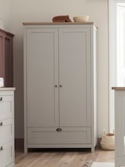 Tutti Bambini Dove Grey Oak Verona Nursery Wardrobe - Image 1 of 6