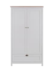 Tutti Bambini Dove Grey Oak Verona Nursery Wardrobe - Image 3 of 6
