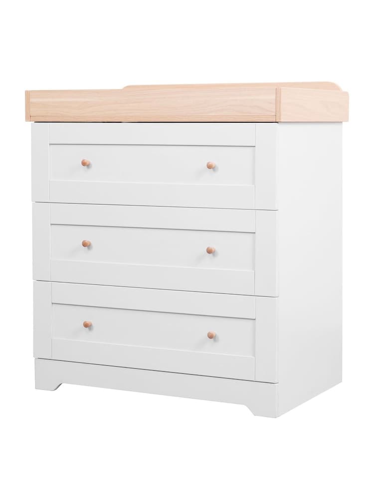 Tutti Bambini Dove Grey Oak Rio Nursery Chest Changer - Image 2 of 3