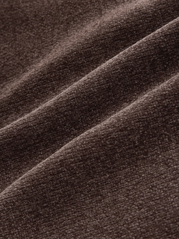 Brown Graphic Chenille Crew Neck Jumper - Image 8 of 8 Brown Graphic Chenille Crew Neck Jumper - Image 8 of 8