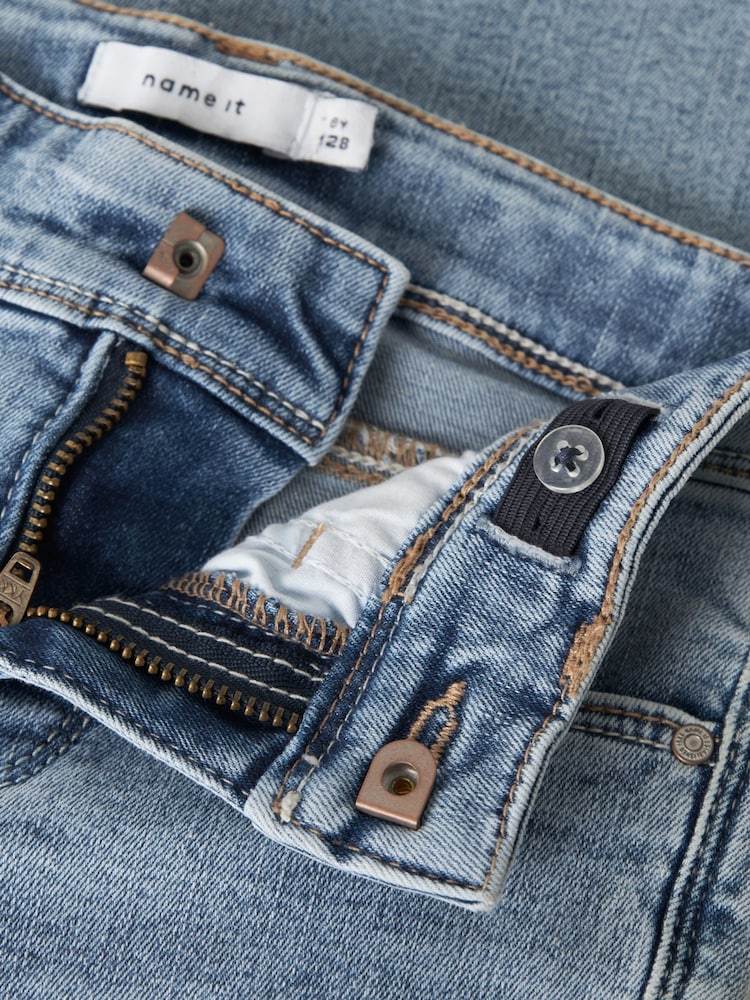 Name It Blue Skkiny Bootcut Jeans - Image 6 of 6