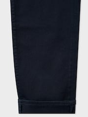 PS Paul Smith Blue Regular Fit Twill Trousers - Image 4 of 7