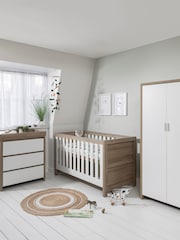 Tutti Bambini White Oak 3 Piece Modena Nursery Furniture Set - Image 1 of 10