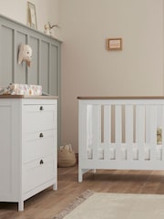 Tutti Bambini White Oak 2 Piece Verona Nursery Furniture Set - Image 1 of 10