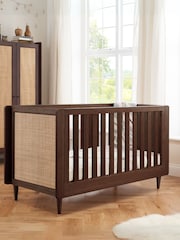 Tutti Bambini Warm Walnut 2 Piece Japandi Nursery Furniture Set - Image 3 of 9
