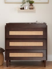 Tutti Bambini Warm Walnut 2 Piece Japandi Nursery Furniture Set - Image 6 of 9