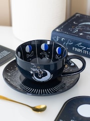 Something Different Blue Moon Phase Teacup and Saucer - Image 1 of 5