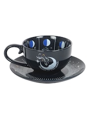 Something Different Blue Moon Phase Teacup and Saucer - Image 3 of 5