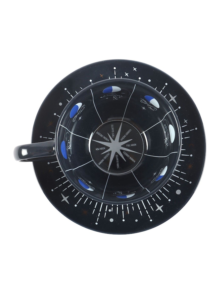 Something Different Blue Moon Phase Teacup and Saucer - Image 5 of 5
