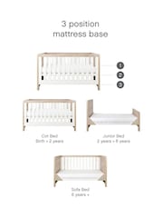 Tutti Bambini Oak 2 Piece Modena Nursery Furniture Set - Image 8 of 9