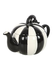 Something Different Striped Pumpkin Teapot - תמונה 3 מתוך 5