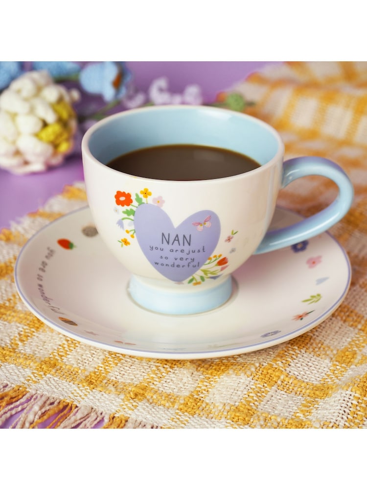 Widdop Cream Cup & Saucer Nan - Image 2 of 3