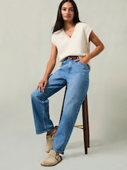 FatFace Relaxed Straight Leg Jean - Imagen 5 de 7