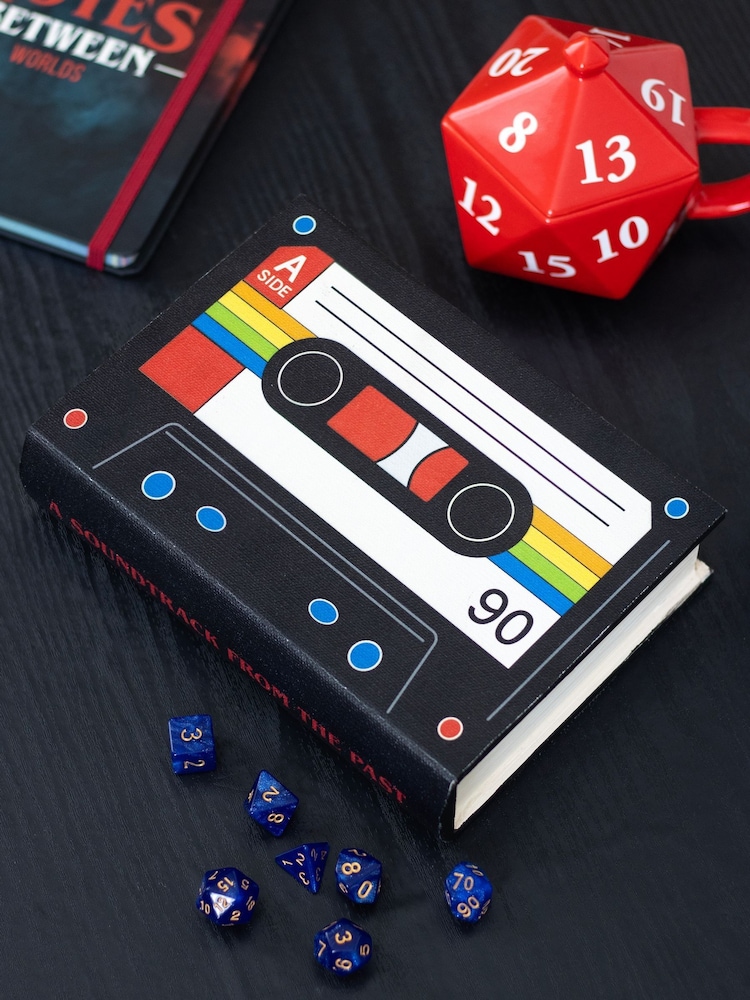 Something Different Black Retro Cassette Tape Shaped Storage Box - Image 1 of 4