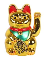 Something Different Gold 6 Inch Money Cat - Image 1 of 2