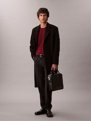 Calvin Klein Black Micro Pebble Commuter Bag - Image 5 of 5