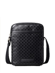 Calvin Klein Black Crossbody Coated Fabric Bag - Image 1 of 3