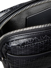 Calvin Klein Black Crossbody Coated Fabric Bag - Image 3 of 3