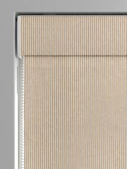 Flax Natural Coil Made to Measure Roman Blinds - Image 3 of 6