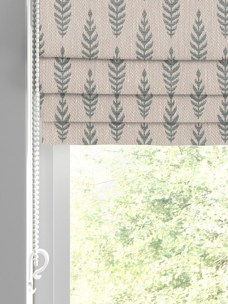 Eucalyptus Green Piet Made to Measure Roman Blinds - Image 2 of 6 Eucalyptus Green Piet Made to Measure Roman Blinds - Image 2 of 6