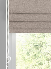 Natural Boucle Made to Measure Roman Blind - Image 2 of 6