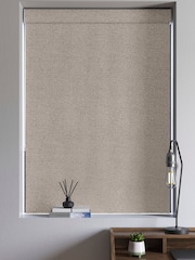 Natural Boucle Made to Measure Roman Blind - Image 5 of 6