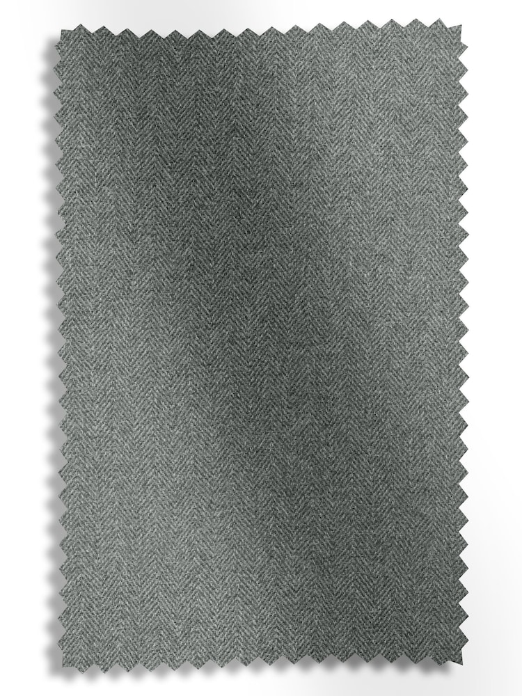 Teal Blue Herringbone Made to Measure Roman Blinds - Image 6 of 6 Teal Blue Herringbone Made to Measure Roman Blinds - Image 6 of 6