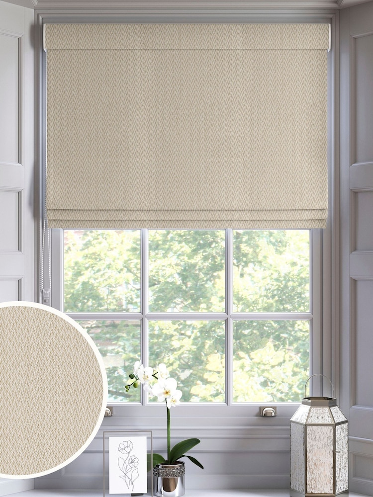 Natural Pablo Made to Measure Roman Blinds - Image 1 of 6