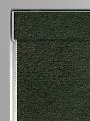 Green Boucle Made to Measure Roman Blinds - Image 4 of 6